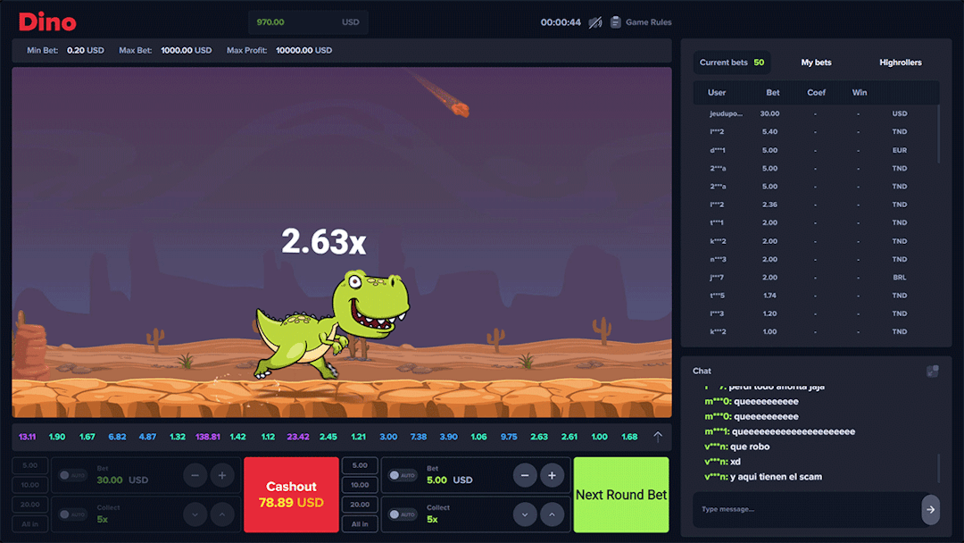 dino crypto game casino